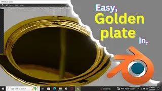 Creating a Stunning Golden Plate in Blender - Beginner Tutorial