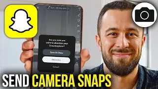 How To Send Camera Roll Pictures as Snaps on Snapchat