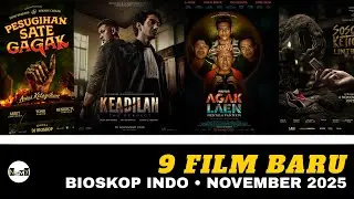 9 Film Indonesia Terbaru Tayang di Bioskop November 2025 | New Indonesian Movies November 2025
