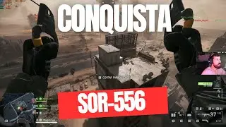 Voltei pro Conquista Depois de Muito Tempo&hellip; e Deu Bom! | SOR-556 no Battlefield 6