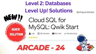 Cloud SQL for MySQL: Qwik Start | GSP151 | #qwiklabs