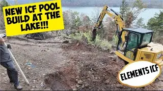 New Elements ICF Pool Build at Table Rock Lake!!!