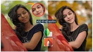 Snapseed Orenge Tone Photo Editing | Snapseed Photo Editing | Lightroom  - Noddy Goswami