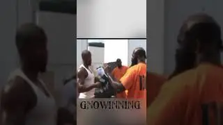 Michael jai white teaching kimbo slice non telegraphing punch #ufc #boxing #coaching