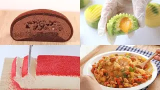Satisfying Relaxing Video|Chocolate Ice Cream Daifuku Recipe|Asmr|Tiktok