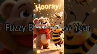 Fuzzy Bear&rsquo;s New Year 2026 Song 🐻🎶  Fun Kids Music & Cartoon Celebration