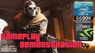 Call of Duty Warzone Gameplay Benchmark Demonstration Montage | GTX 1060 6GB | Intel i5 6600K | 16GB