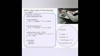 Function Overloading in C++ || C++ Interview Questions || Programming in C++ #coding #interviewprep.