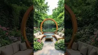 Empty Garden Converts into Luxury Garden | #garden #renovation #shorts