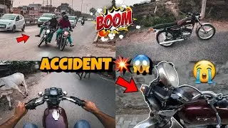 Apni Yamaha Rx100 ⚡️का Accident ho gaya 😭 | Ride start hone se phele hi khatam ho gyi 😱 !!!