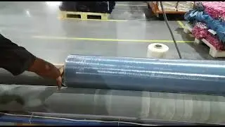 Fabric Roll Stretch Wrapping Machine