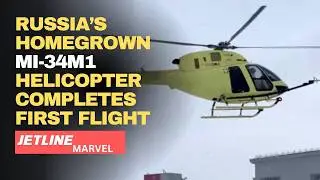Новый российский вертолет Ми-34М1 совершил первый полет с использованием энергии, полученной мест...