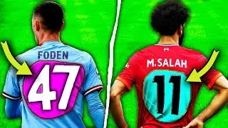 10 Weirdest SHIRT Numbers Ever Seen in Football