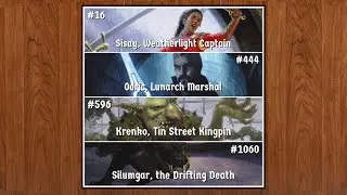 NYAM Ep. 71: Sisay vs Odric vs Krenko vs Silumgar MTG EDH Gameplay Video