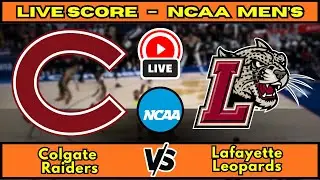 🔴 Colgate Raiders vs Lafayette Leopards | NCAA Men&rsquo;s Basketball | Live Score Update December 31