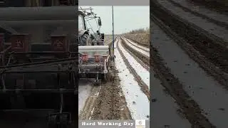 The Process Of Plowing The Fields