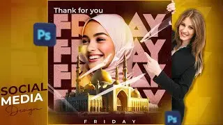 HOW TO DESIGN A SOCIAL MEDIA FLYER IN PHOTOSHOP (TGIF FLYER)