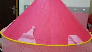 #A beautiful cubby house(play tent ⛺)unboxing