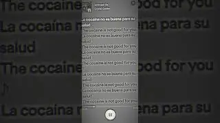 coca&iuml;ne is not good for you (Slowed Remix)