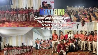 MAYABINI ❤️ Stage Performance By GTBA STUDENTS|| At ITI FIELD TSK Assam, Zubeen Garg Shradhanjali 🙏