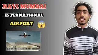 My new vlog Navi Mumbai international airport 😱 brand new airport Navi Mumbai #navimumbai #vlogger