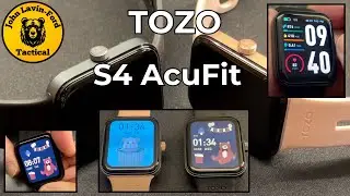 TOZO S4 AcuFit Watch.  Tozo Watch. Fitness Watch. #tozo #fitnesswatch #smartwatch