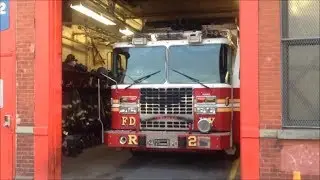 FDNY Rescue 2 In House Visit Inside of Their Brooklyn Fire House Before They Respond To A Call