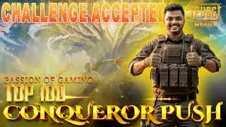 Pubg Mobile 4.2 Conqueror Push #5 || Challenge Needed Support Me #passionofgaming