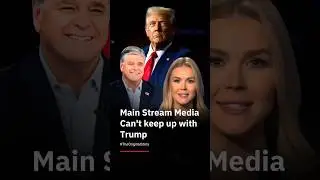 Main Stream Media Can't keep up with Trump