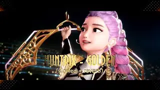 Huntrix | 'Golden' MV | KPop Demon Hunters (slowed + reverb)