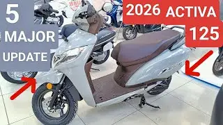 2026 All Models Honda Activa 125 With 5 Major Update Features Price Mileage Details Review