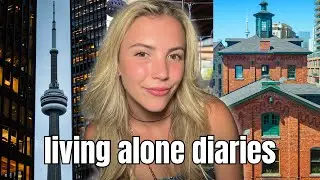 living alone in your 30s | living alone diaries | toronto vlog (dating, workouts, events)
