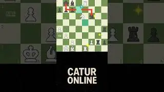 Bisakah Anda Menemukan Kelanjutannya? | Catur Online #catur #shorts #chess #caturonline
