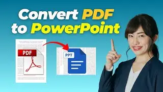 How to Convert PDF to PowerPoint on Windows for FREE | PDF to PPT Converter