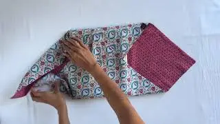 Fabric Gift Wrap - Reusable Gift Wrapping a photo frame - Furoshiki wrap