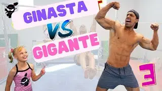 Ginasta VS Gigante 3 ⚡️ Desafio Esportivo Para Crianças | Ninja Kidz TV Português