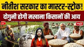 Nitish Government&rsquo;s Masterstroke! Makhana Farmers&rsquo; Income to Double | Bihar Agriculture Big Move