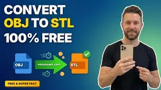 OBJ to STL Converter | Step-by-Step Guide | MiConvert