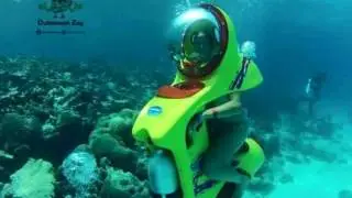 Underwater motorcycle