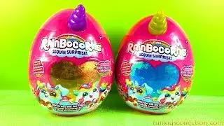 Unboxing Zuru Rainbocorns Sequin Surprise Rainbocorns Sequin Surprise Plush Surprise Eggs Toy