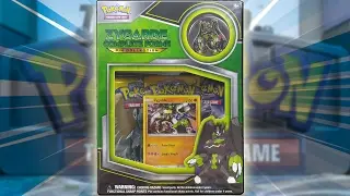 Opening A Zygarde Complete Forme Pin Collection Box of Pokemon Cards!