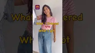 Expectation vs Reality &ndash; Online Dress Edition! 📦➡️👗 #meesho #viral