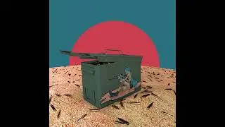 5.56 mm US Military Ammo Can Opening animation