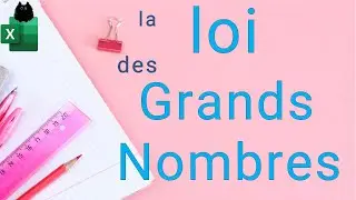 la loi des grands nombres avec Excel (Statistiques et finance)