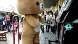 【DDR】フルスペックリラックマがCANDYを踊る【パフォ】.flv