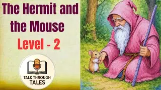 The Hermit and the Mouse (Level-2) II Talk Through Story II Talk Through Tales II improve english