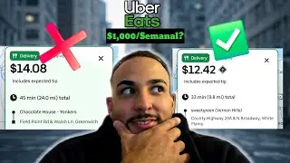 $1,000 a la semana con Uber Eats en Nueva York 2026? 💸 ¿Es posible?