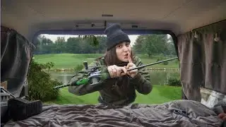Golf Course Truck CAMPING And FISHING.. (Open Water)