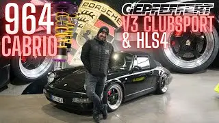 Porsche 964 Cabrio mit GEPFEFFERT V3 Clubsport & HLS4
