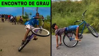 Muito grau nesse encontro de bike
